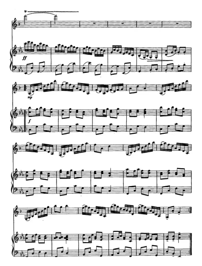 边寨之春（单簧管+钢琴伴奏）