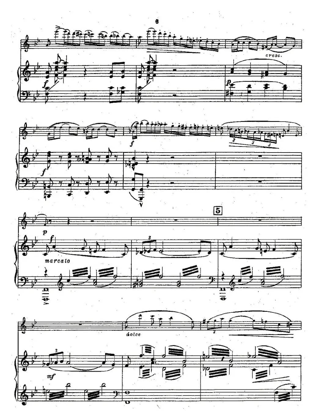 Chaminade Flute Concertino（莎米纳德长笛协奏曲）