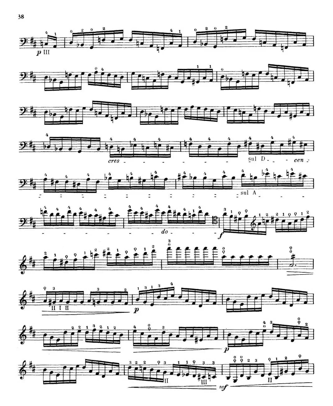 大提琴高级练习曲40首 No.18