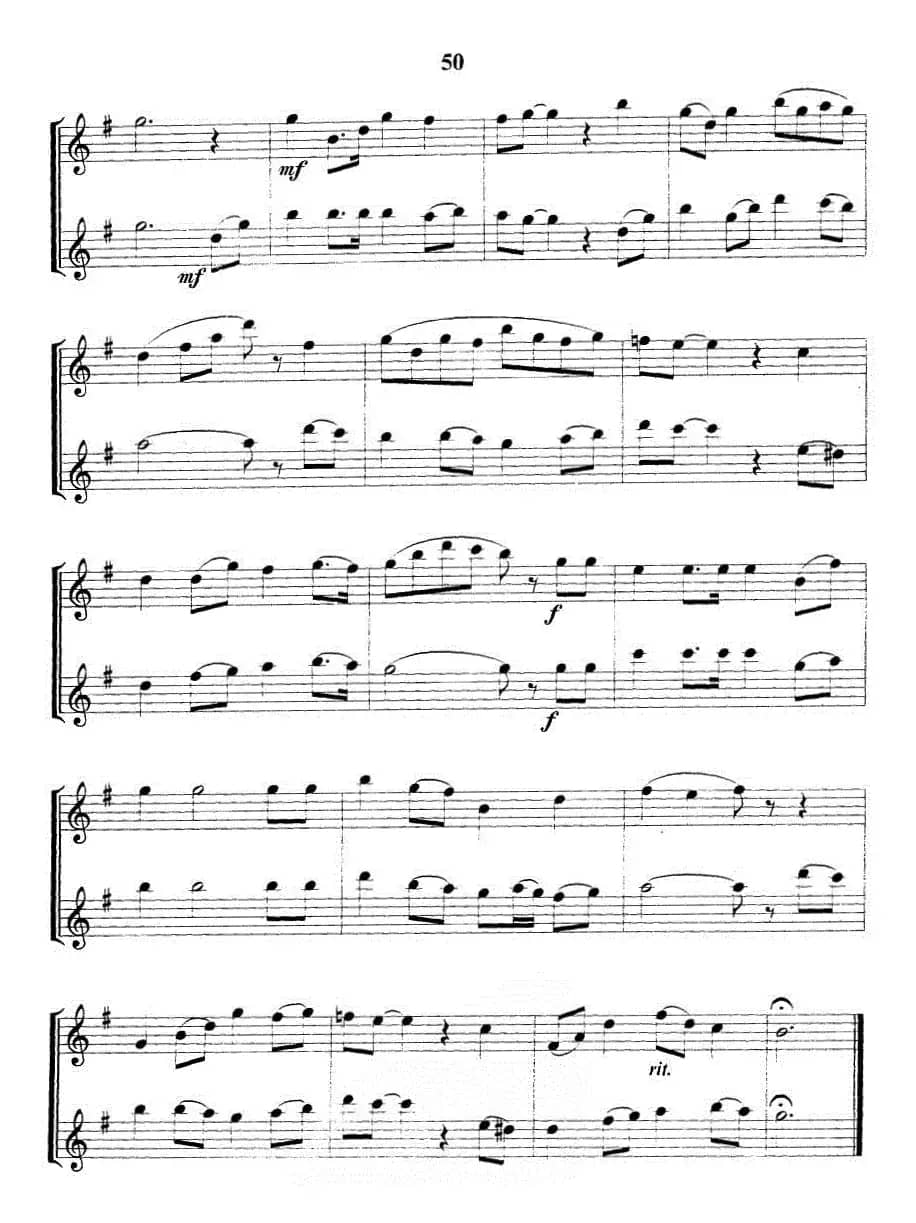 红河谷（合奏）