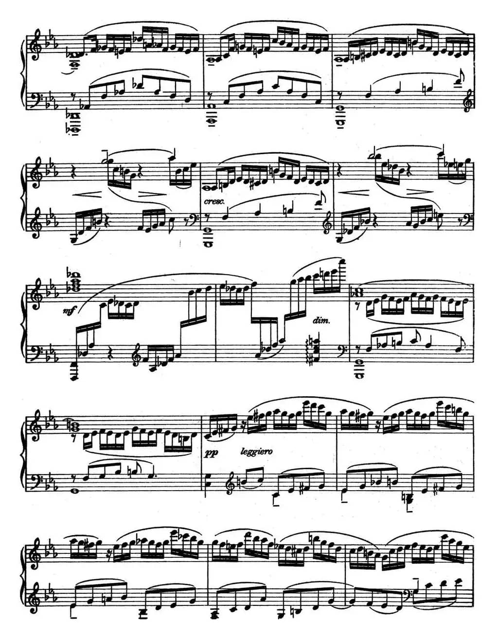 10 Preludes Op.23（拉赫玛尼诺夫10首前奏曲·Ⅶ）