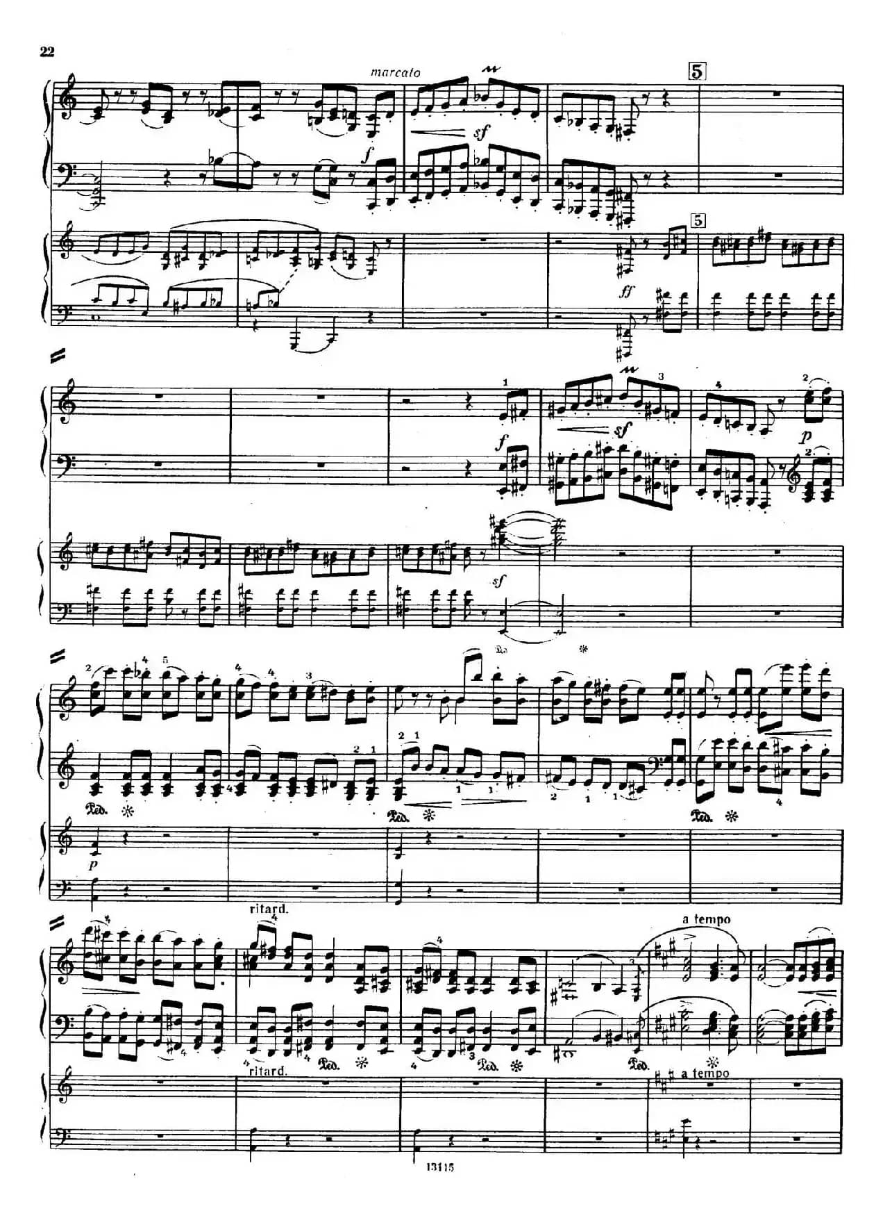 Piano Concerto in a Minor Op.54（a小调钢琴协奏曲·双钢琴）