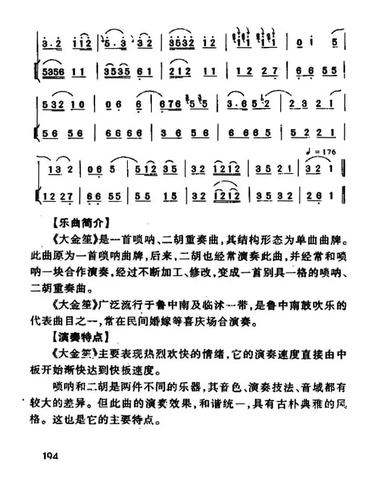 大金笙（唢呐+二胡）