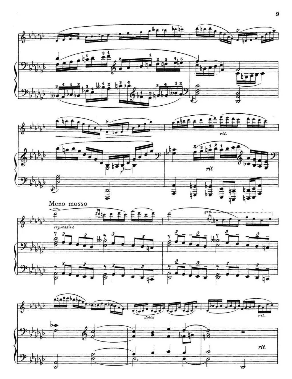 Etude melodique（小提琴+钢琴伴奏）