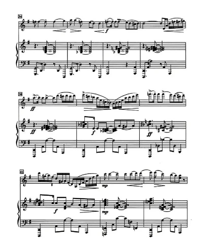 送我一枝玫瑰花（小提琴+钢琴伴奏）