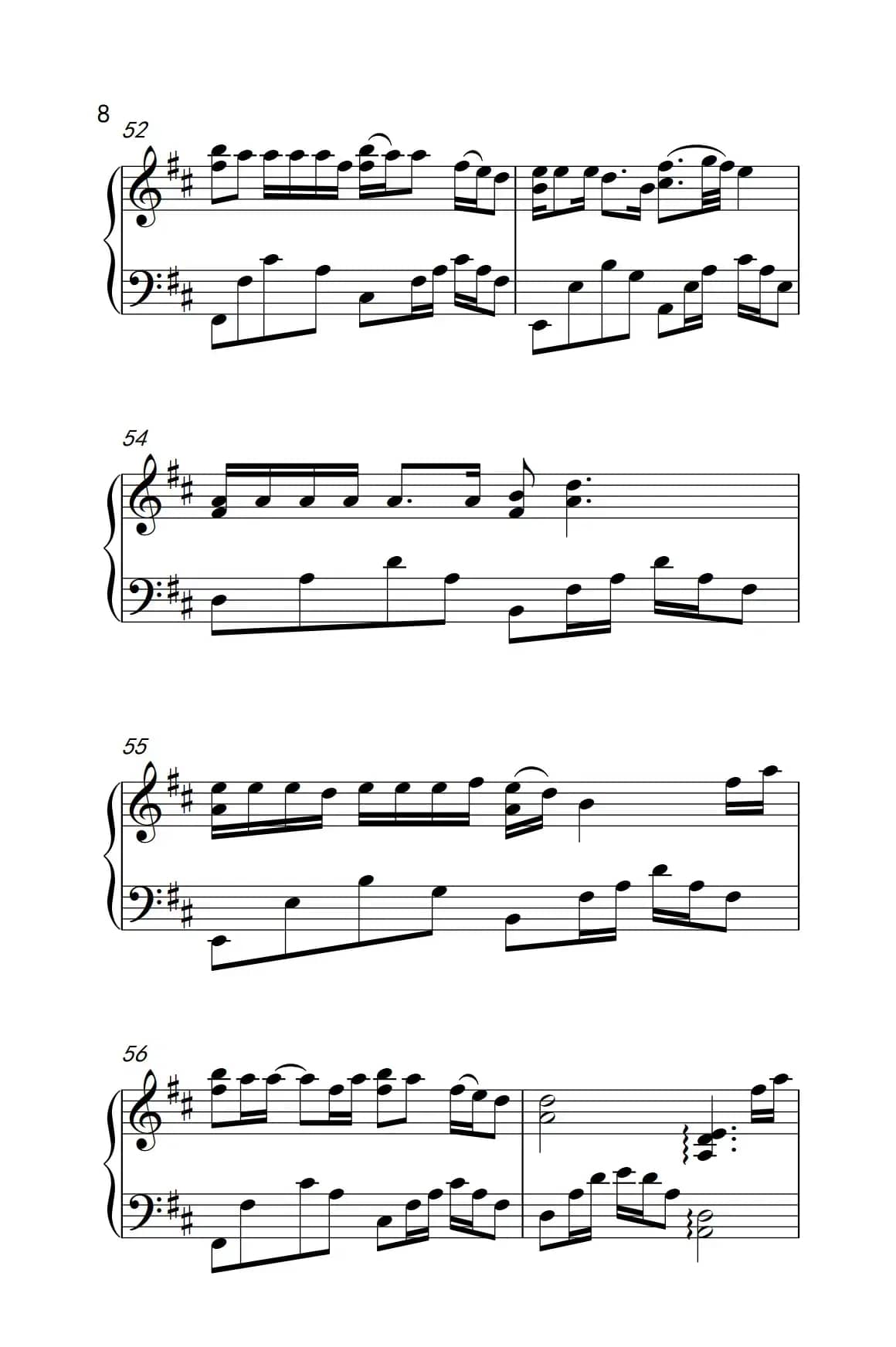 我可以抱你吗（《弹吧音教》制谱版）