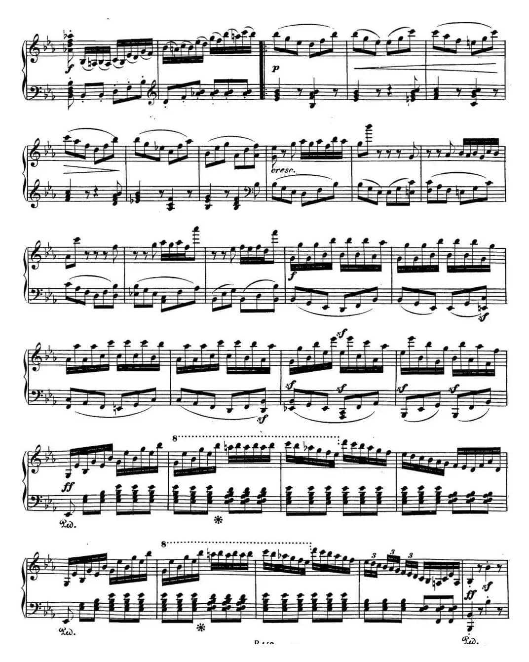 贝多芬钢琴奏鸣曲26 告别 降E大调 Op.81a E-flat major