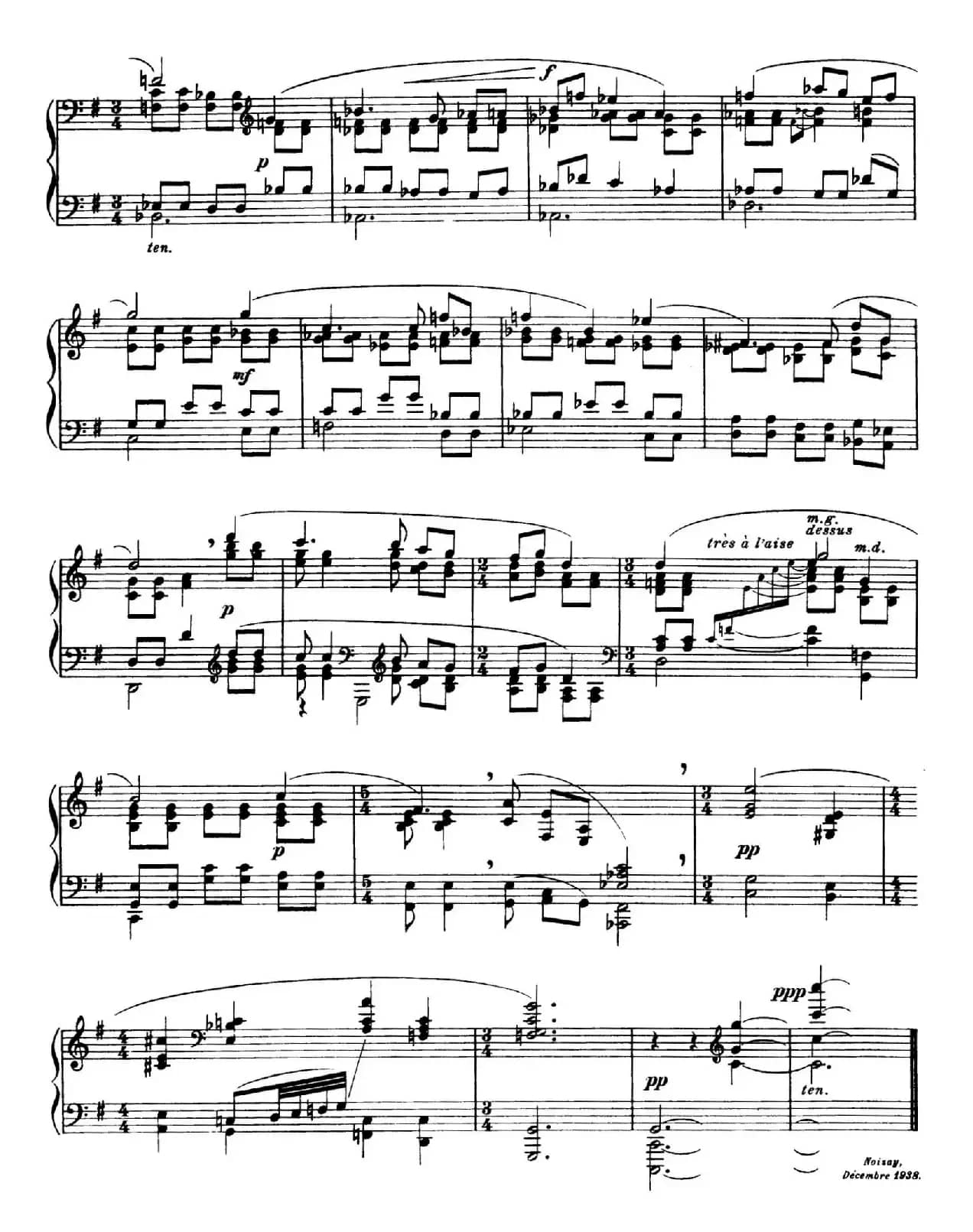 Eight Nocturnes （8首夜曲·Ⅷ）