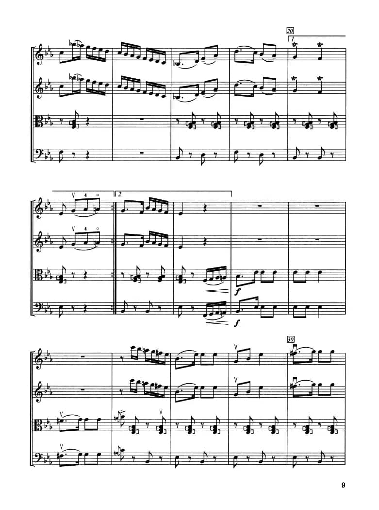 霍拉舞曲（弦乐四重奏）