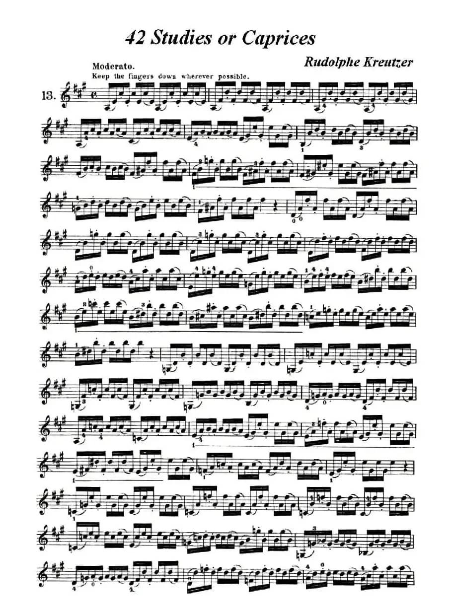 42首练习曲或隨想曲之13
