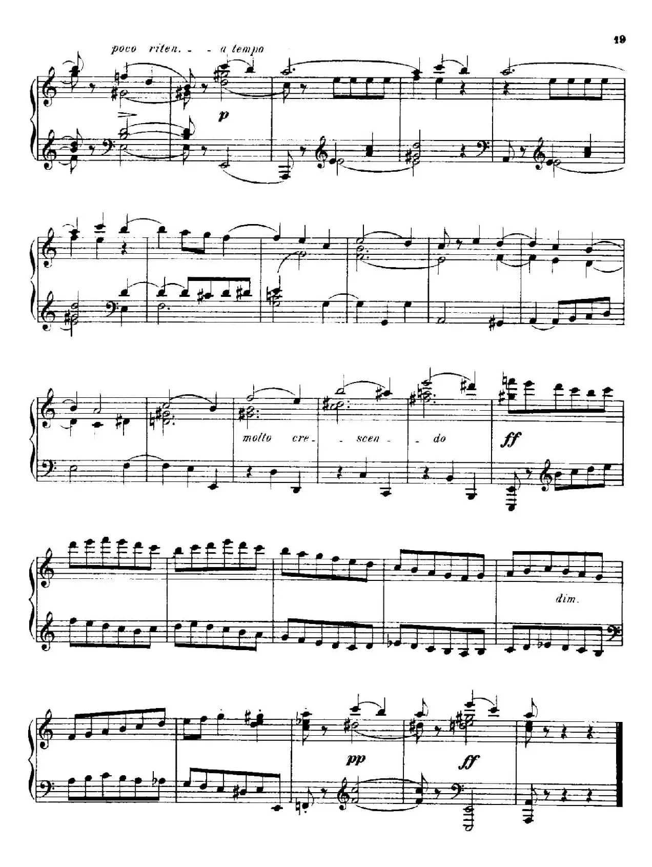 Petite Sonate Dans La Forme Classique Op.9（古典小奏鸣曲）