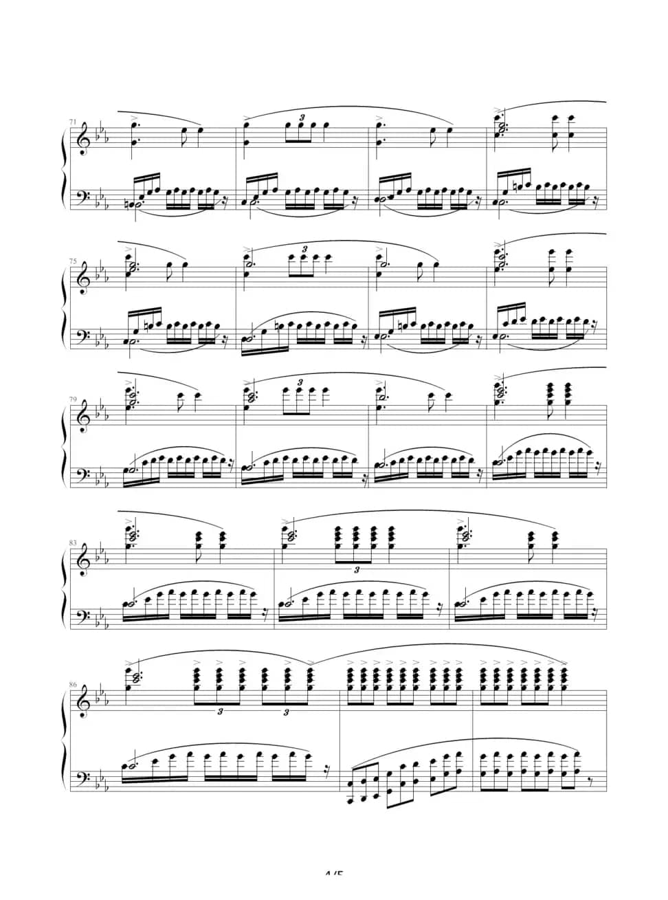 c 小调夜曲（致Music-boy）