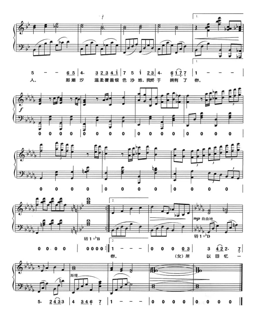 我们（钢琴弹唱）