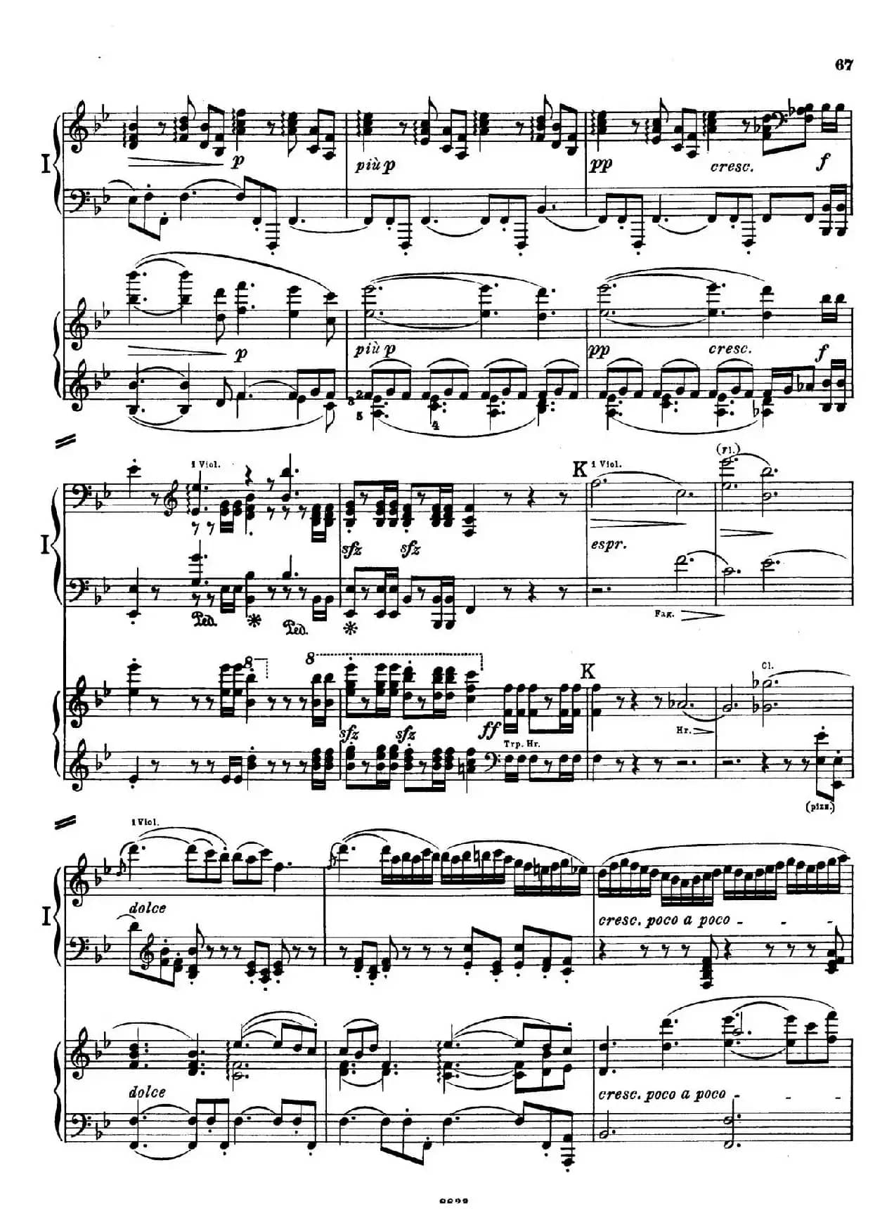 d小调第九交响曲 Op.125(双钢琴P63——72)