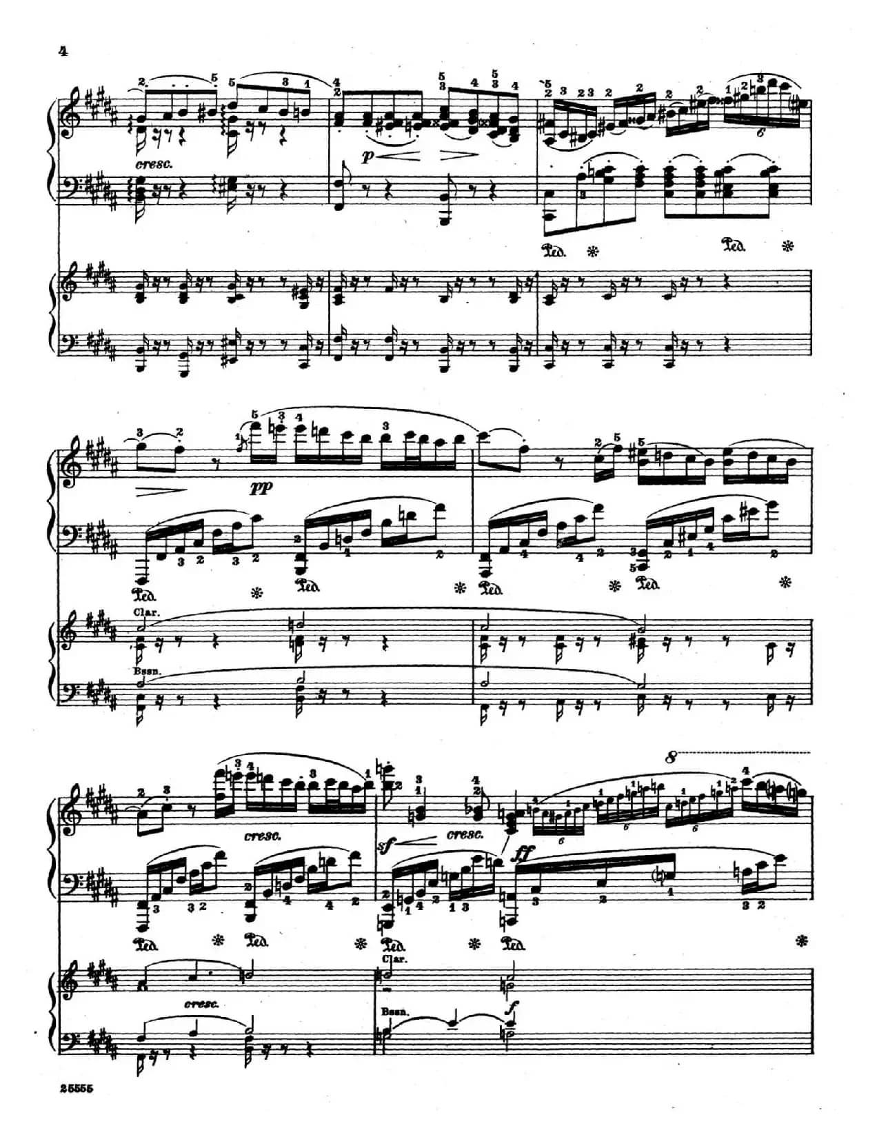 Capriccio Brillante in B Major Op.22（B大调华丽随想曲·双钢琴）