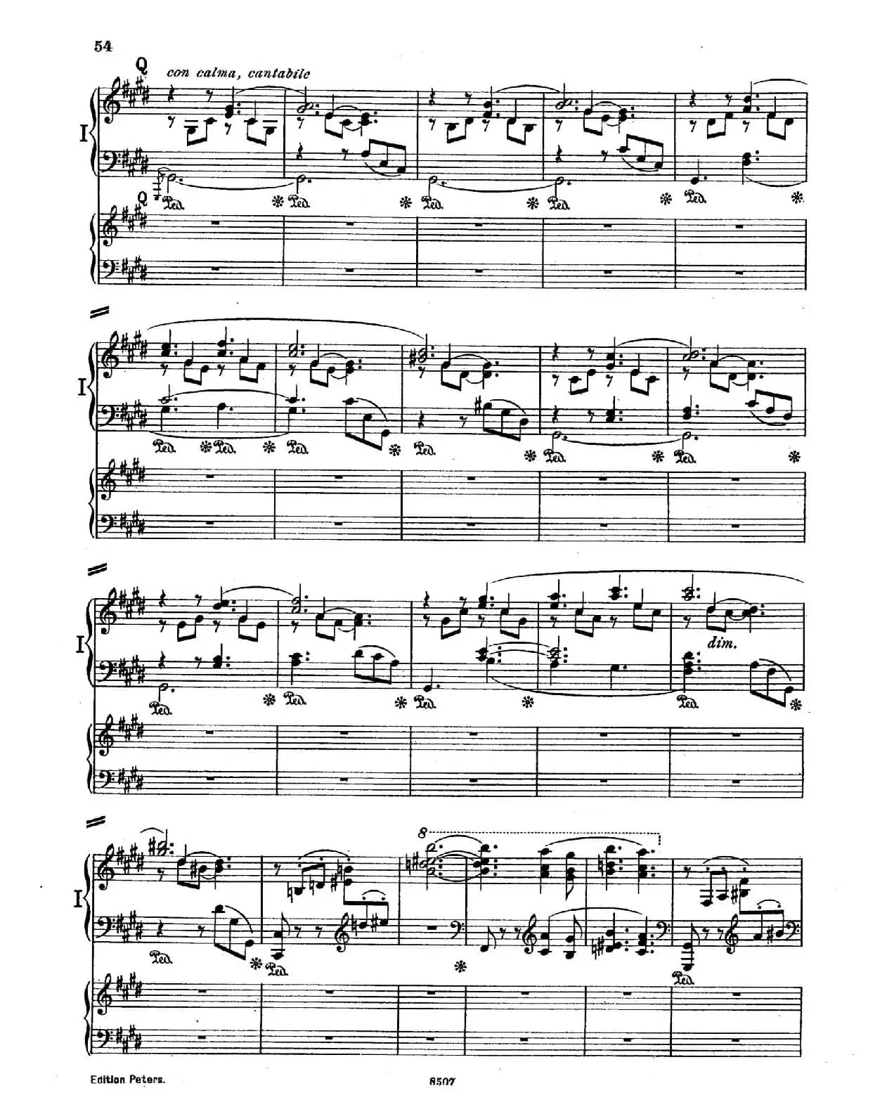 Piano Concerto in E Major Op.59(E大调钢琴协奏曲·双钢琴·第三乐章)