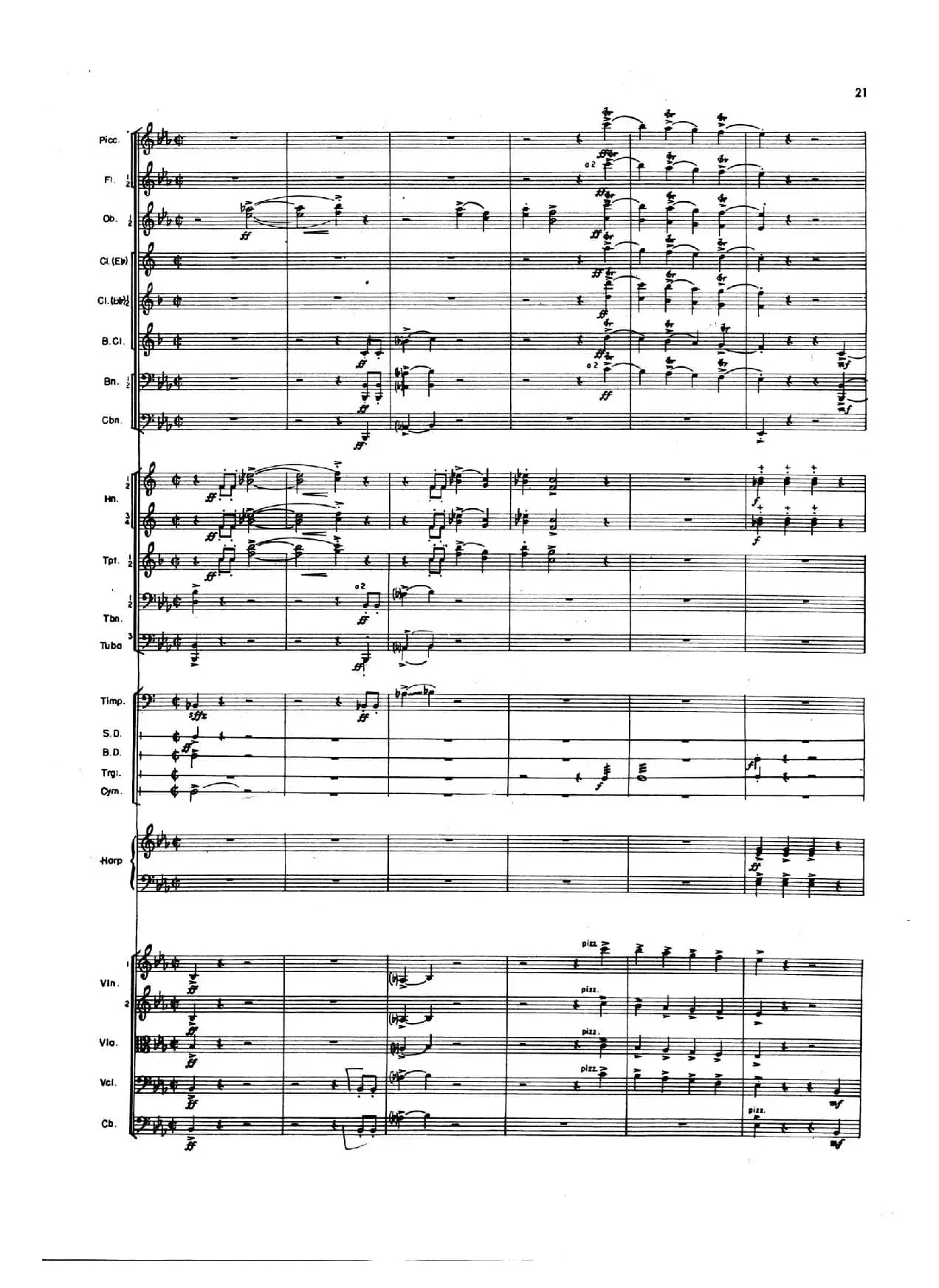 OVERTURE TO CANDIDE（《坎迪德》序曲）（交响乐总谱）