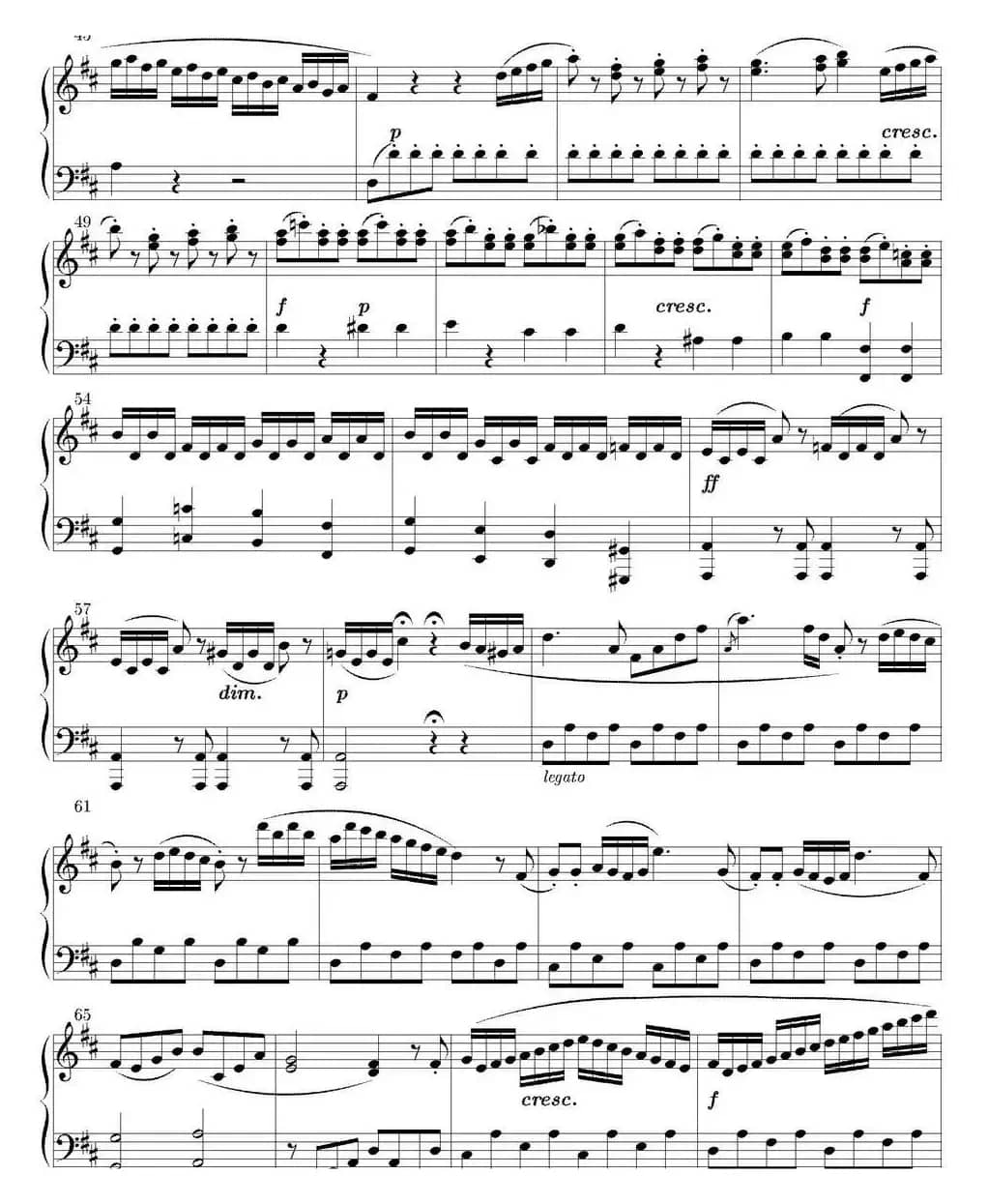 6 Sonatinas Op.36（6首钢琴小奏鸣曲-6）