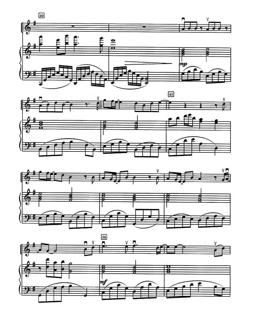 姻缘（小提琴+钢琴伴奏）