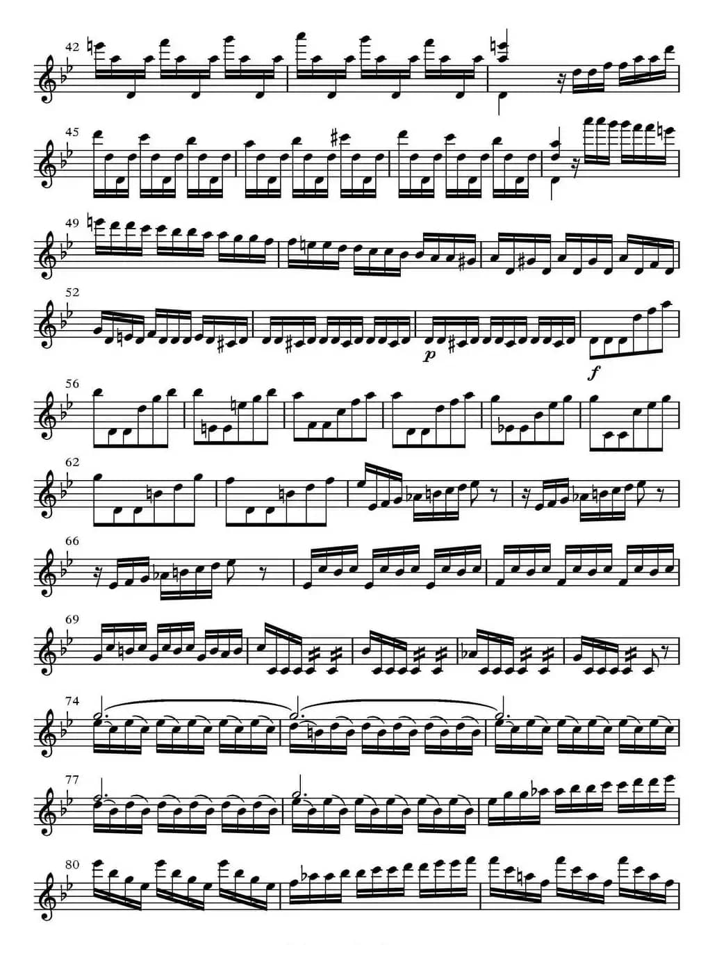 All parts of Summer（四季·夏天）（主奏小提琴分谱）