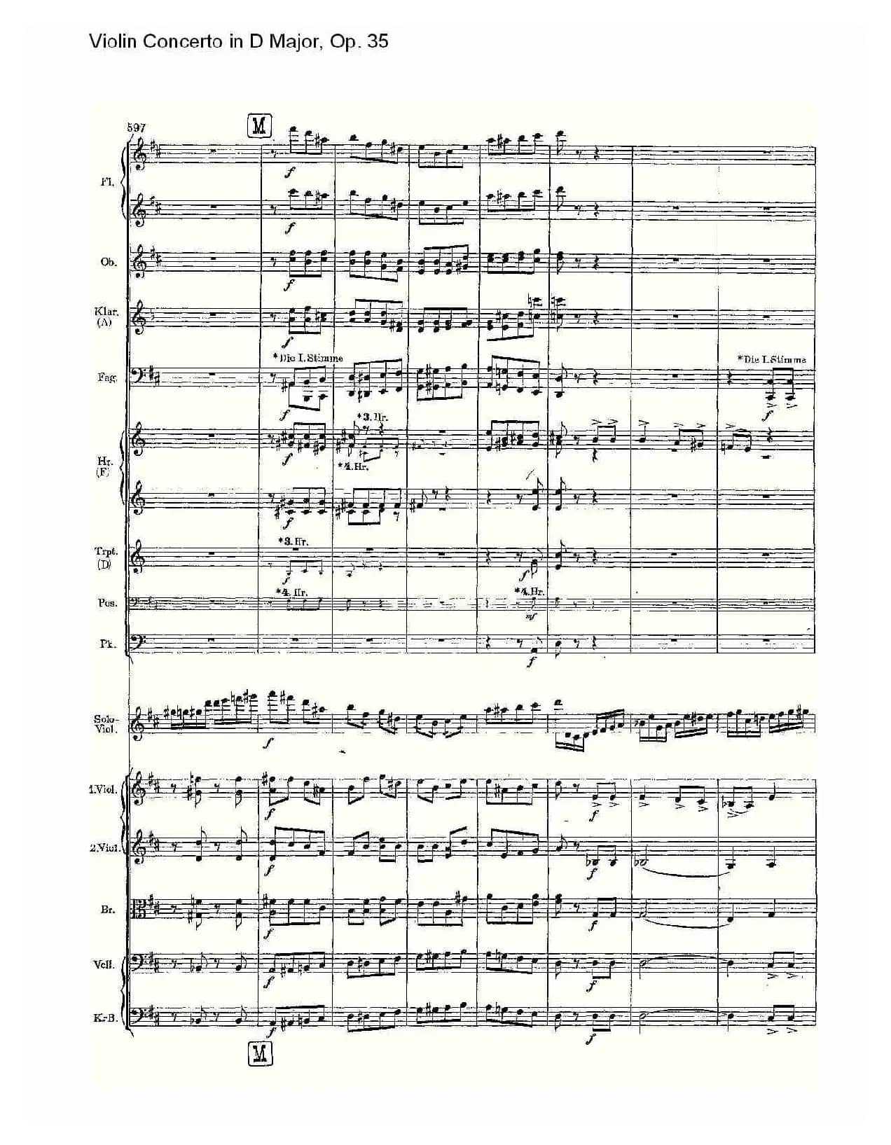 D大调小提琴协奏曲, Op.35第三乐章（二）