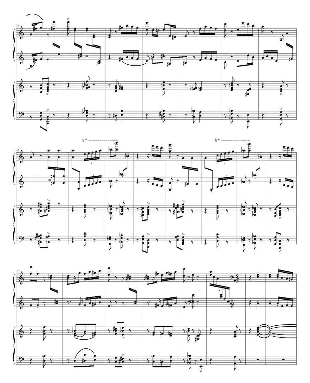 帕格尼尼主题狂想曲（Rhapsody on the theme by pagenini）