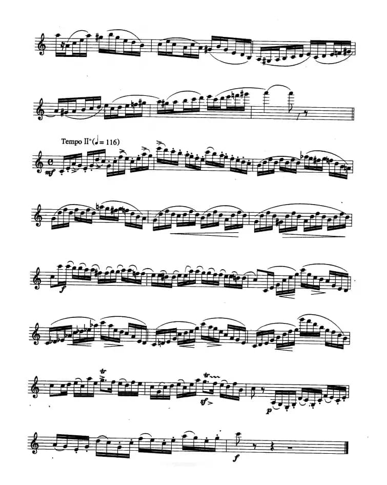 单簧管考级教材·第九级