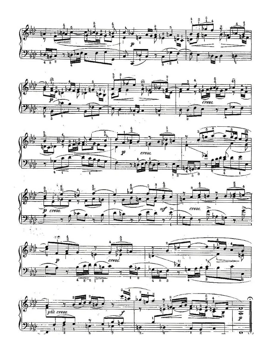 FIFTEEN THREE-PART INVETIONS之九（15首3部创意曲之九）