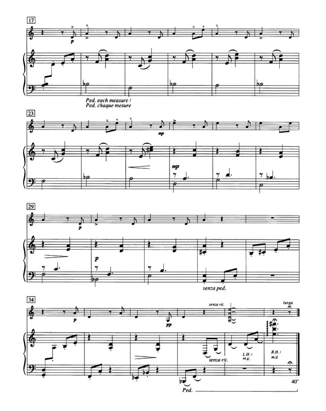 Serenade （加拿大小提琴考级·预备级）