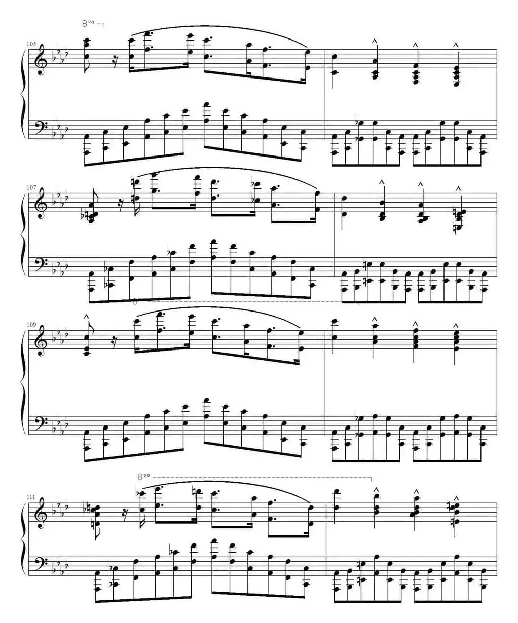 李斯特《创世六日华丽变奏曲》终章 