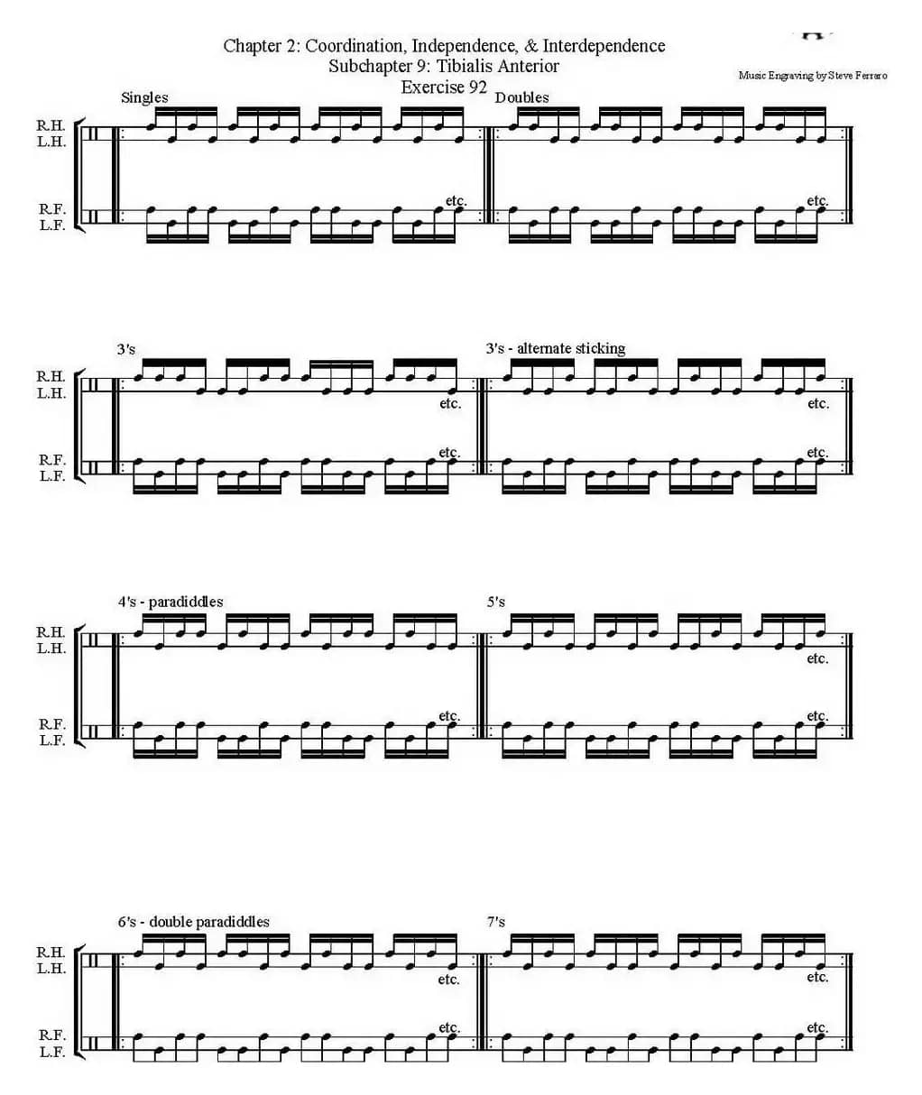 Thomas Lang - Creative Coordination（架子鼓双踩教程P26-50）