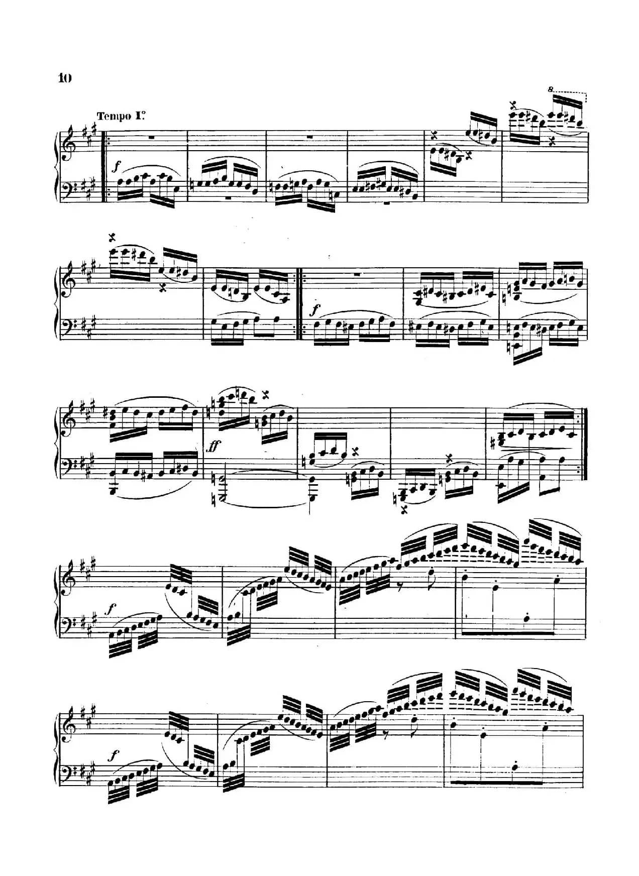 Variations on Yankee Doodle from Miscellenies Op.93（扬基嘟得主题变奏曲）