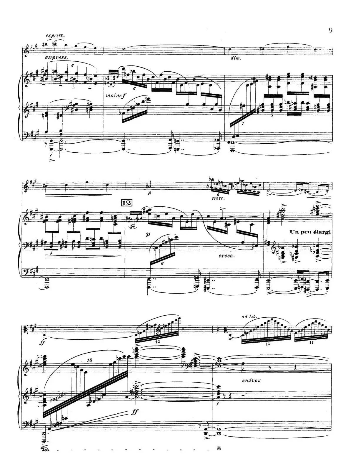 传奇 Op.66（中音萨克斯+钢琴伴奏）