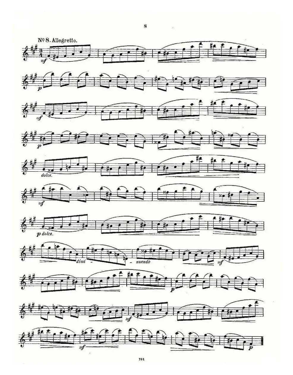 18 kleine Studien.Op.41