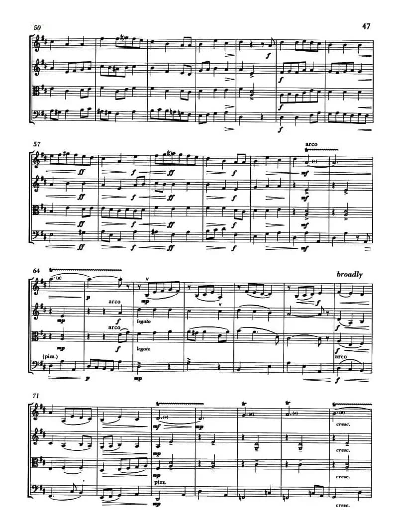 WE WISH YOU A MERRY CHRISTMAS（弦乐四重奏）