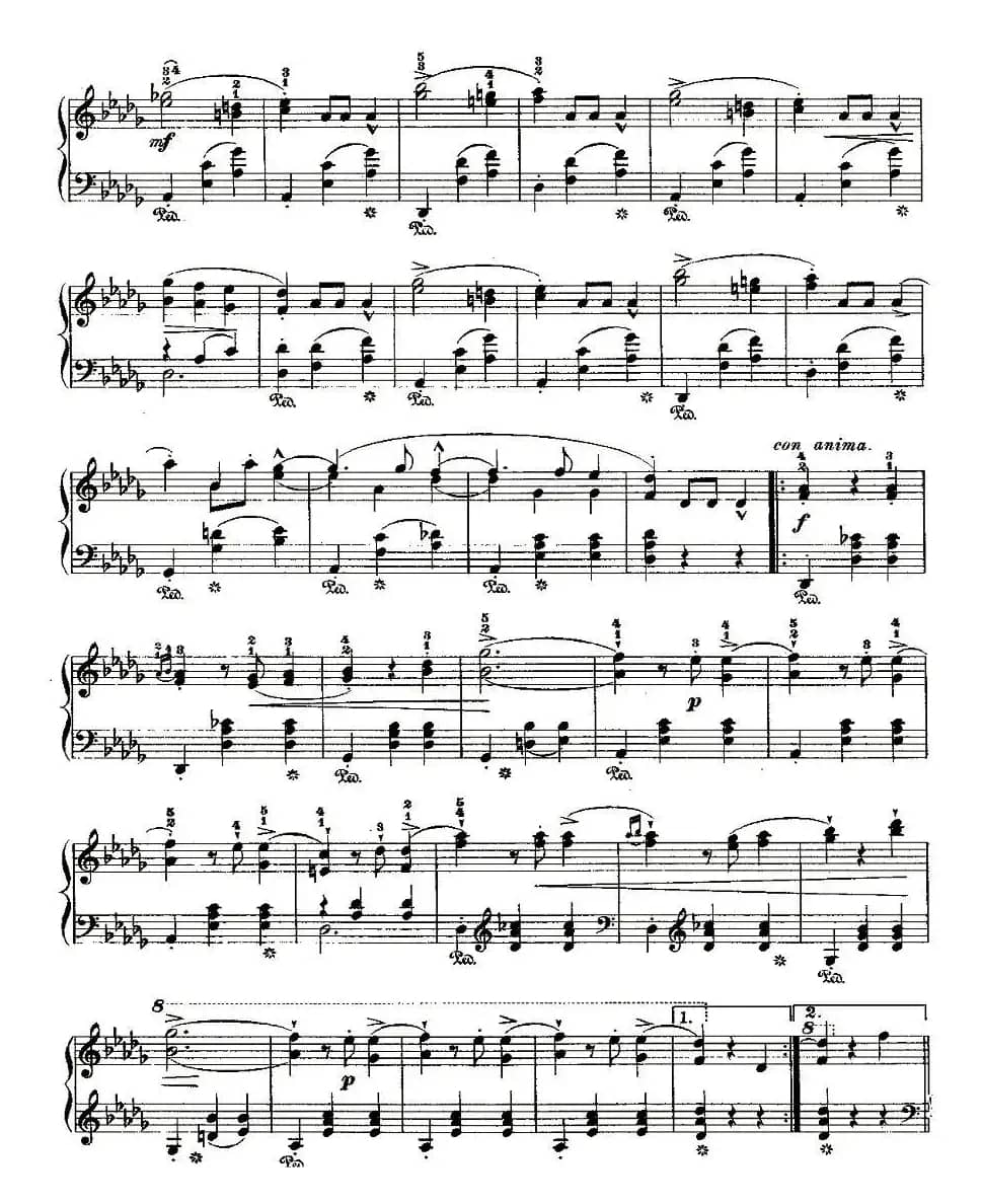 Grande valse brillante，Op.18,No.1