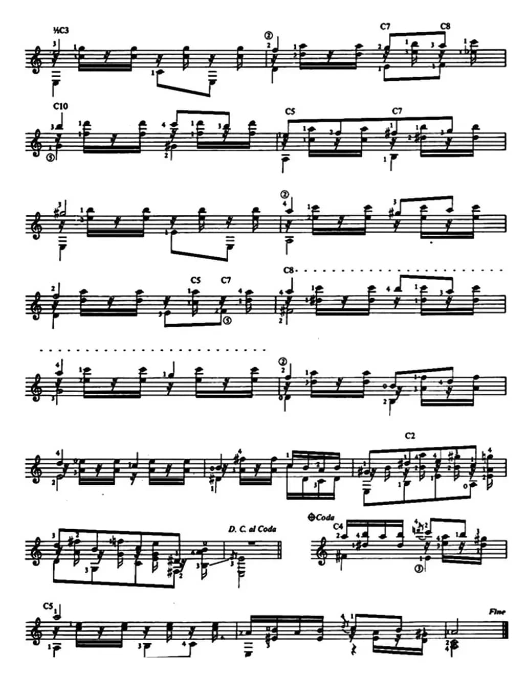 Oracion por Todos（古典吉他）