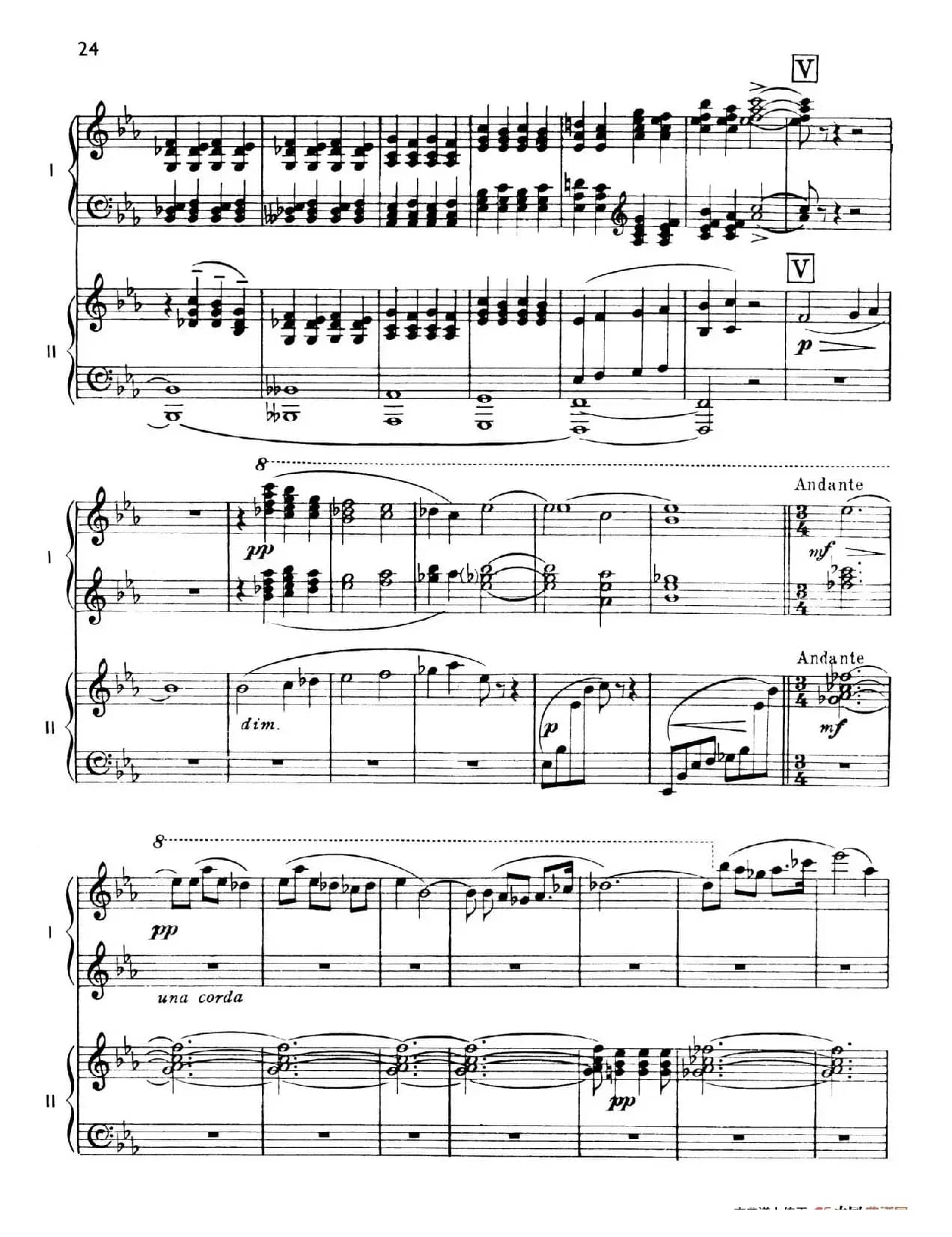 The Planets Op.32（双钢琴）（行星·第二乐章 金星—和平使者）