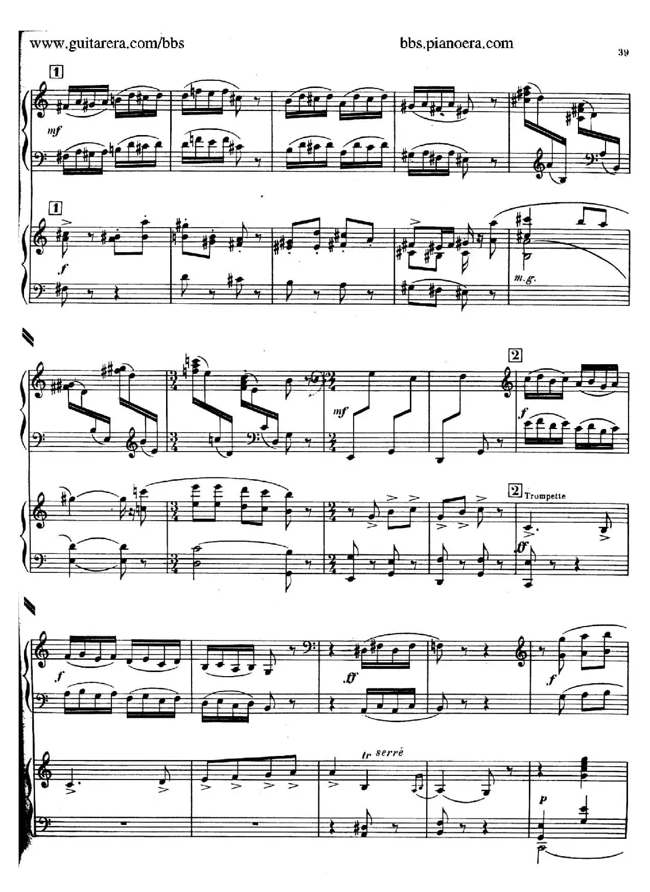 Piano Concerto in c-sharp Minor（升c小调钢琴协奏曲·第三乐章）