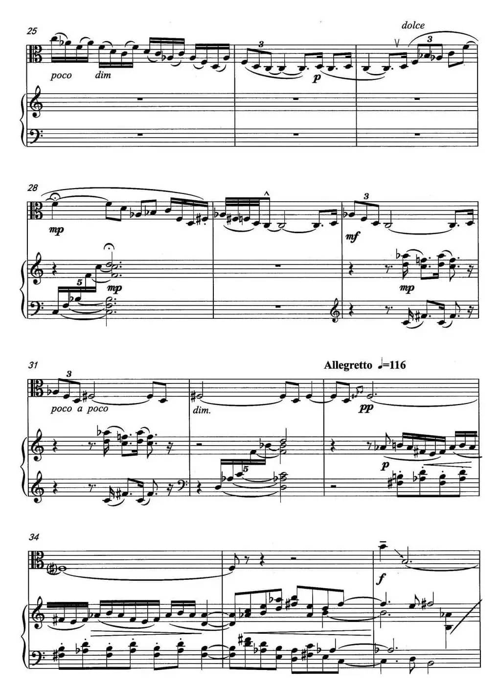 幻想曲（中提琴与钢琴、罗毅作曲版）