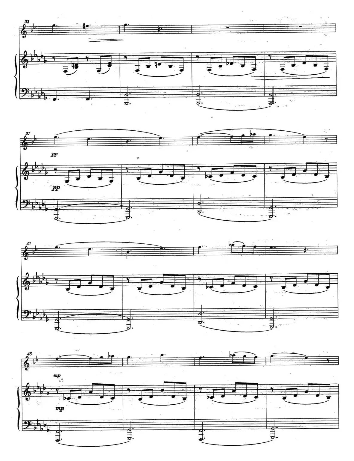 Andante mosso（中音萨克所+钢琴伴奏）