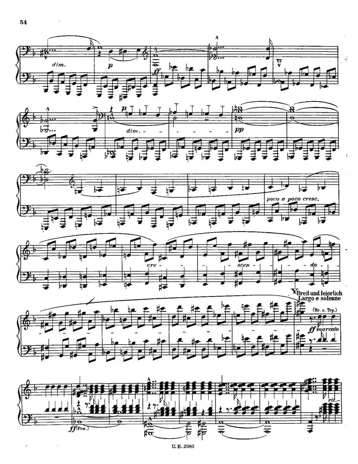 Symphony No.3 in d Minor - Solo Piano（d小调第三交响曲·钢琴独奏版·Ⅳ）