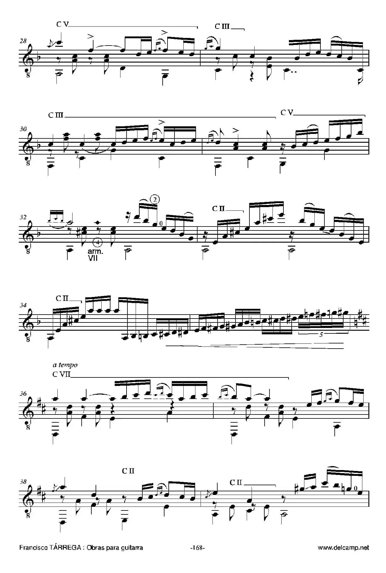 《塔雷加作品全集》第9部分（古典吉他）