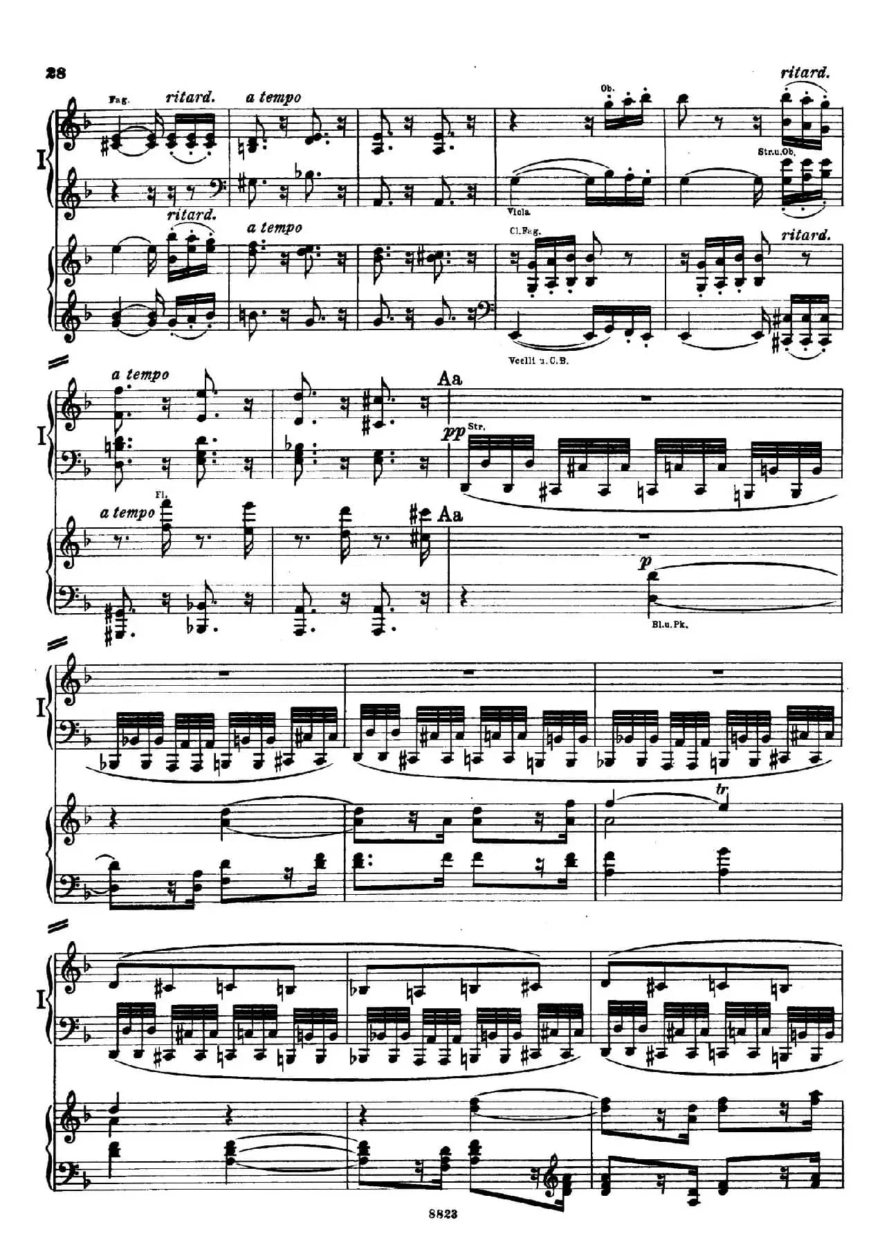 d小调第九交响曲 Op.125(双钢琴P23——32)