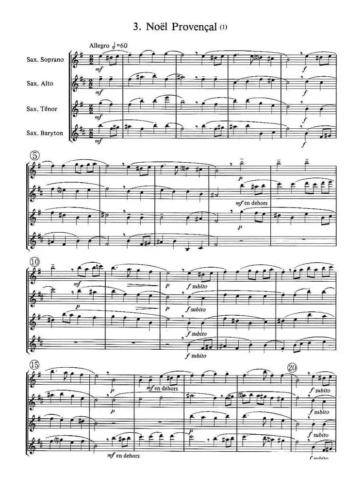 noels （萨克斯合奏）