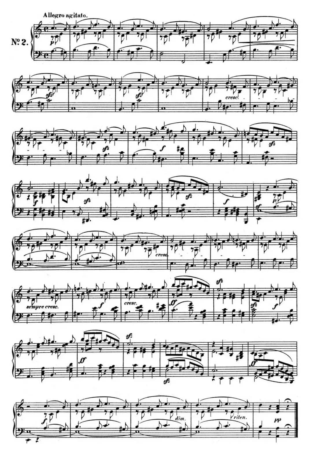 门德尔松无词歌Op.85（NO.2）