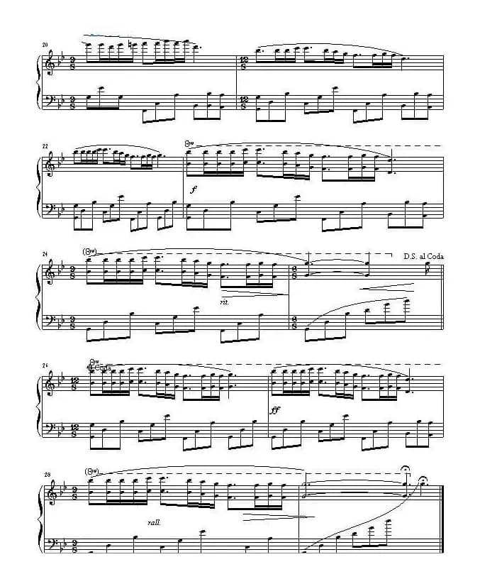 梦中的婚礼（京寒制谱版）