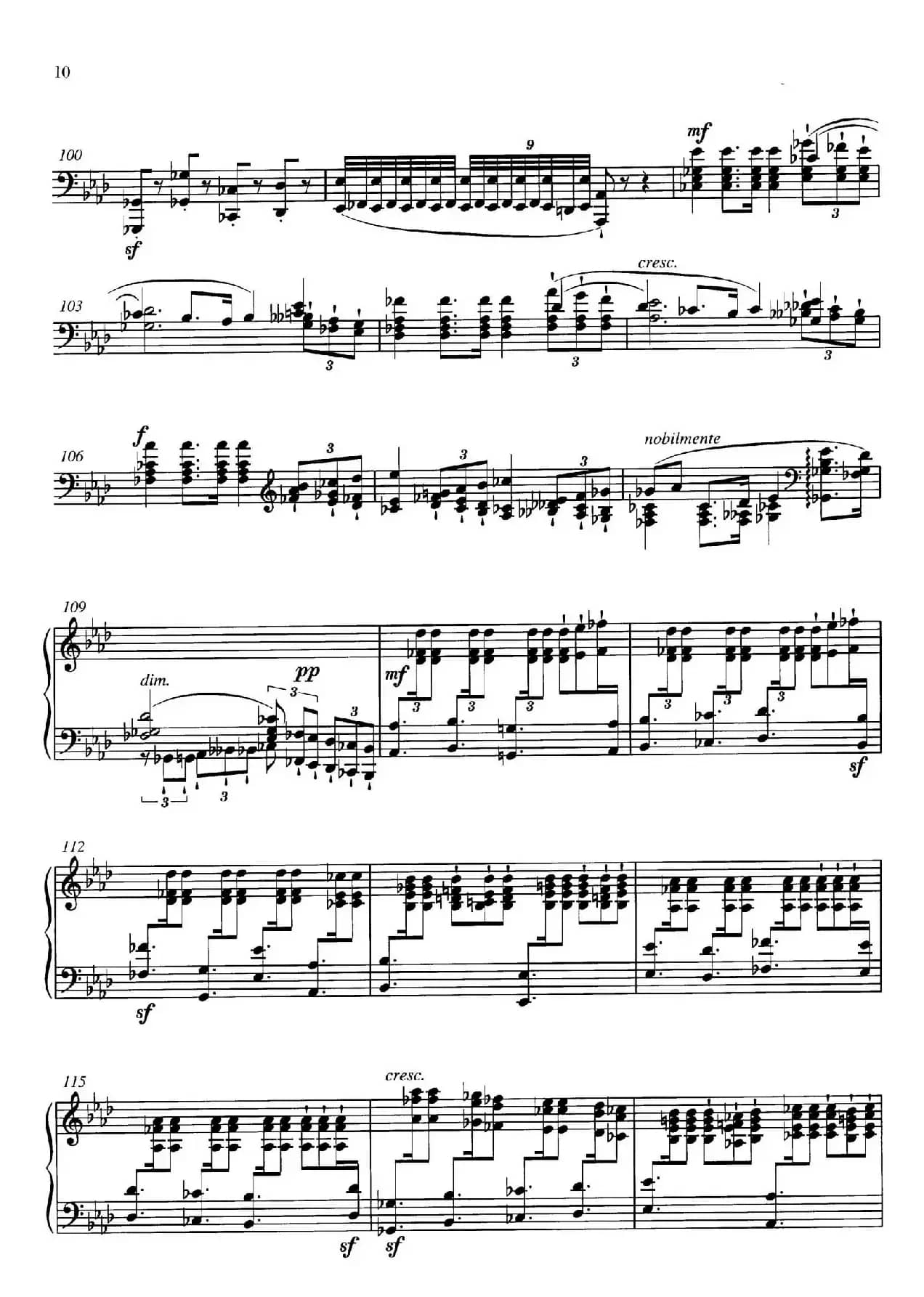 3 Grandes Etudes Op.76 No.1（3首华丽练习曲·1）