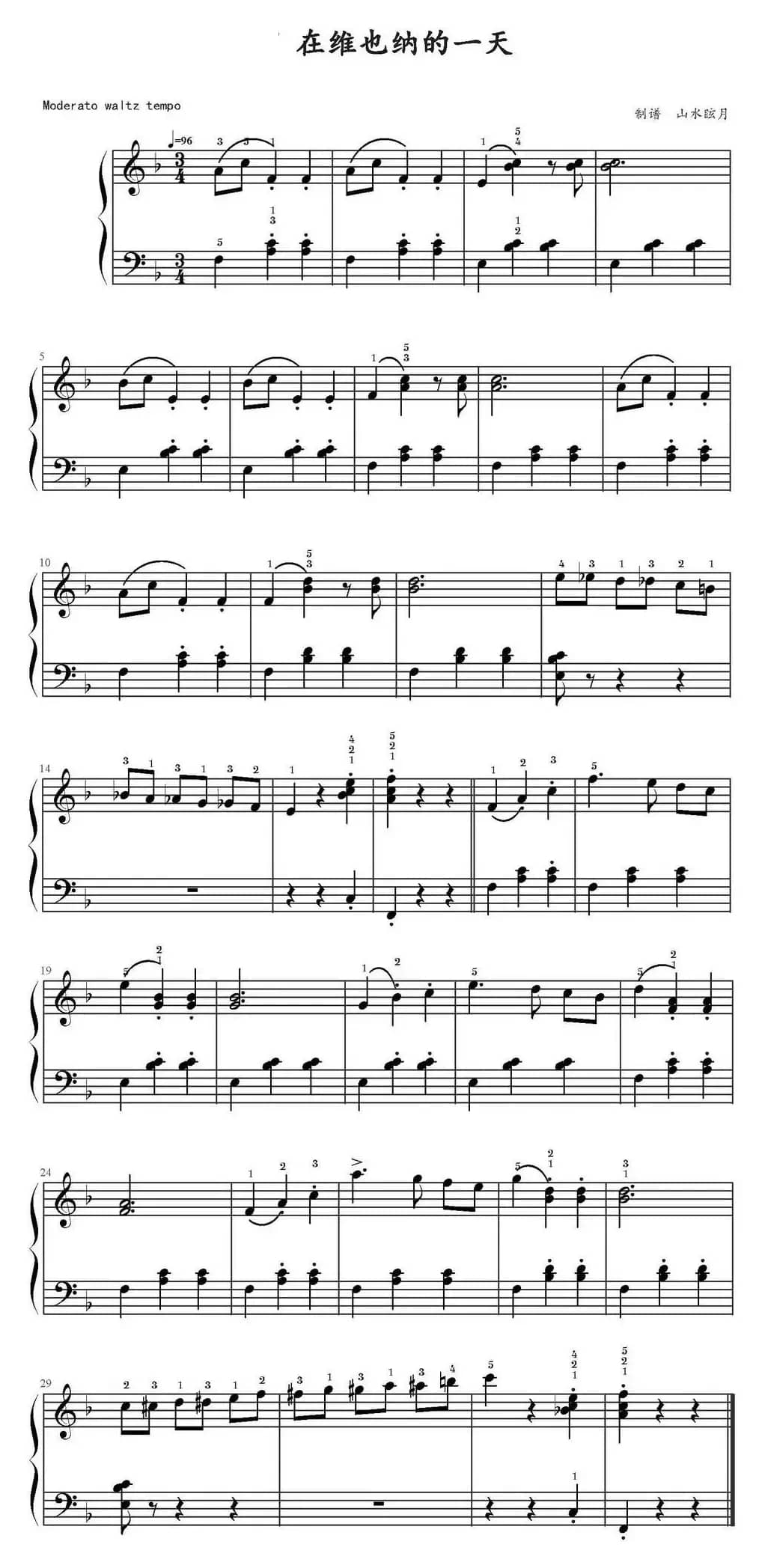 在维也纳的一天 