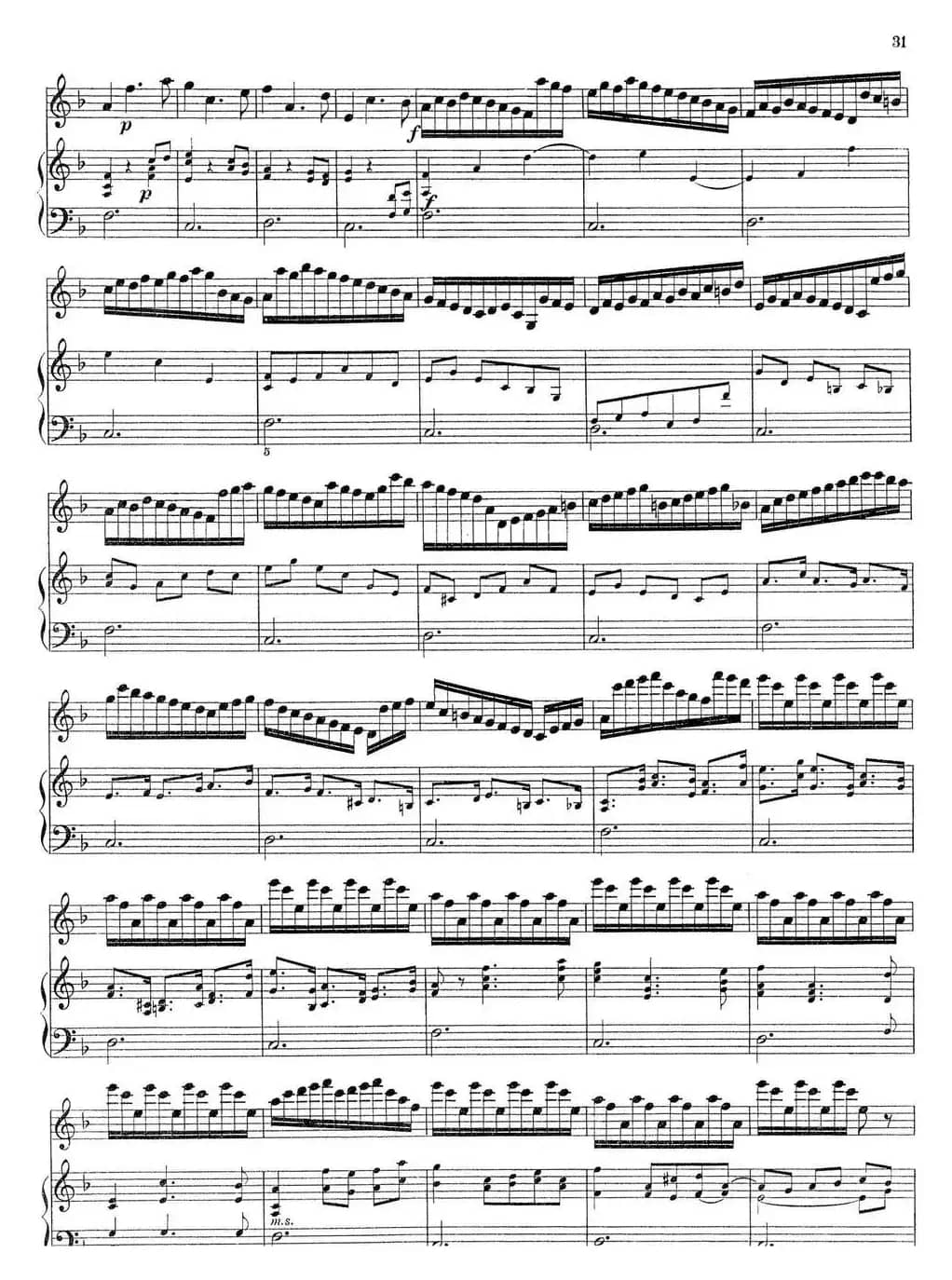 Biber Violin Sonata III（小提琴+钢琴伴奏）